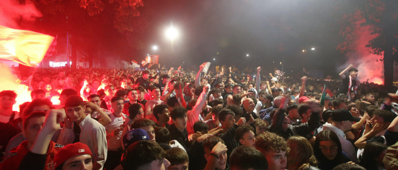 Monza in serie A il maxischermo allo stadio per Pisa Monza 2022