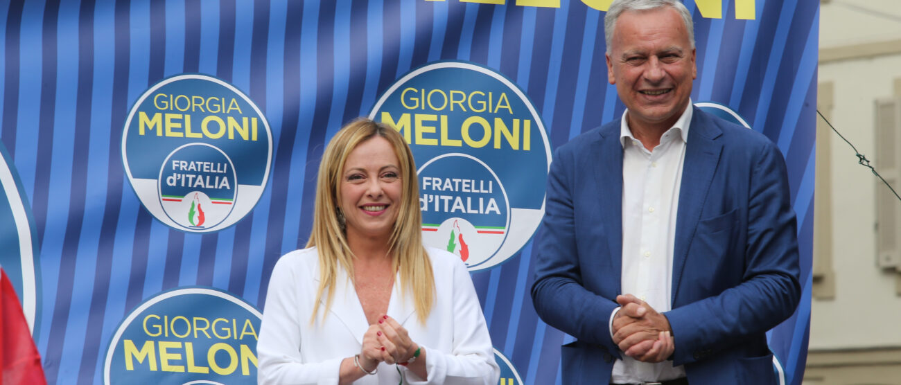 Elezioni Giorgia Meloni a Monza lunedì 30 maggio 2022