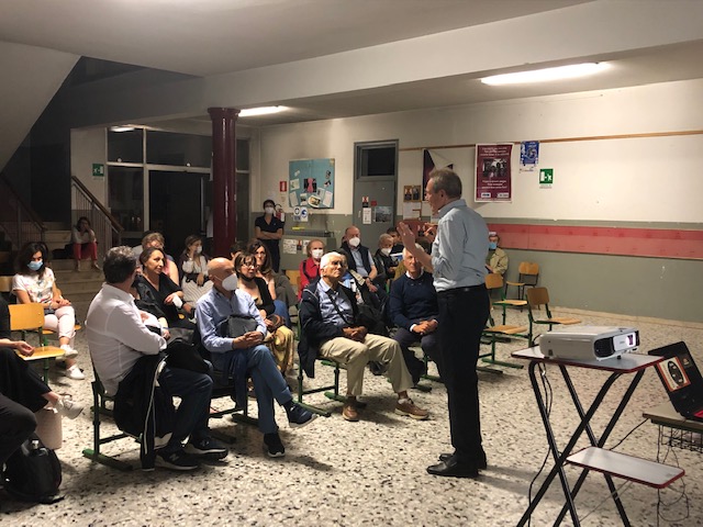 Elezioni la presentazione di Lesmo Amica candidato Francesco Montorio