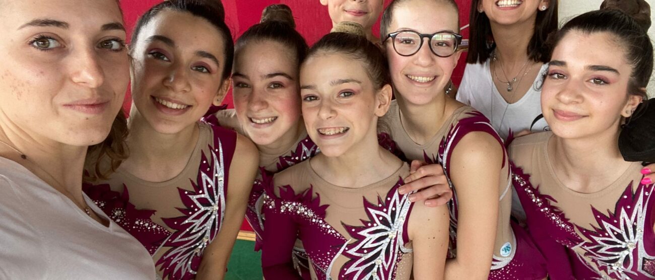 Un gruppo della Ritmica Seregno