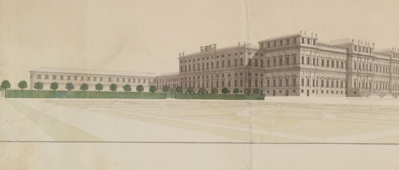 villa reale disegno piermarini