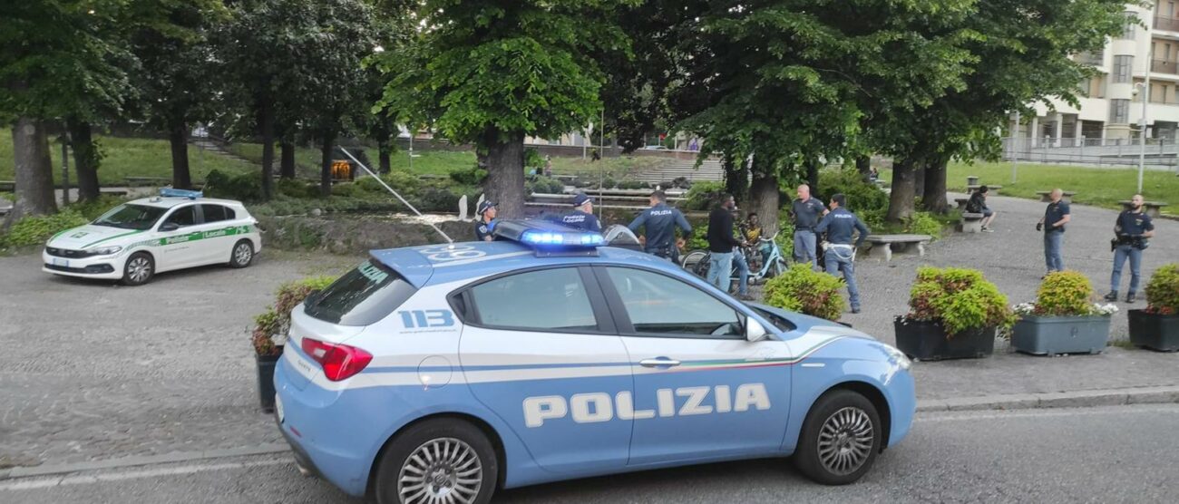 La polizia di Stato alla stazione di Monza