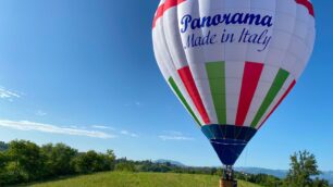 La mongolfiera tricolore