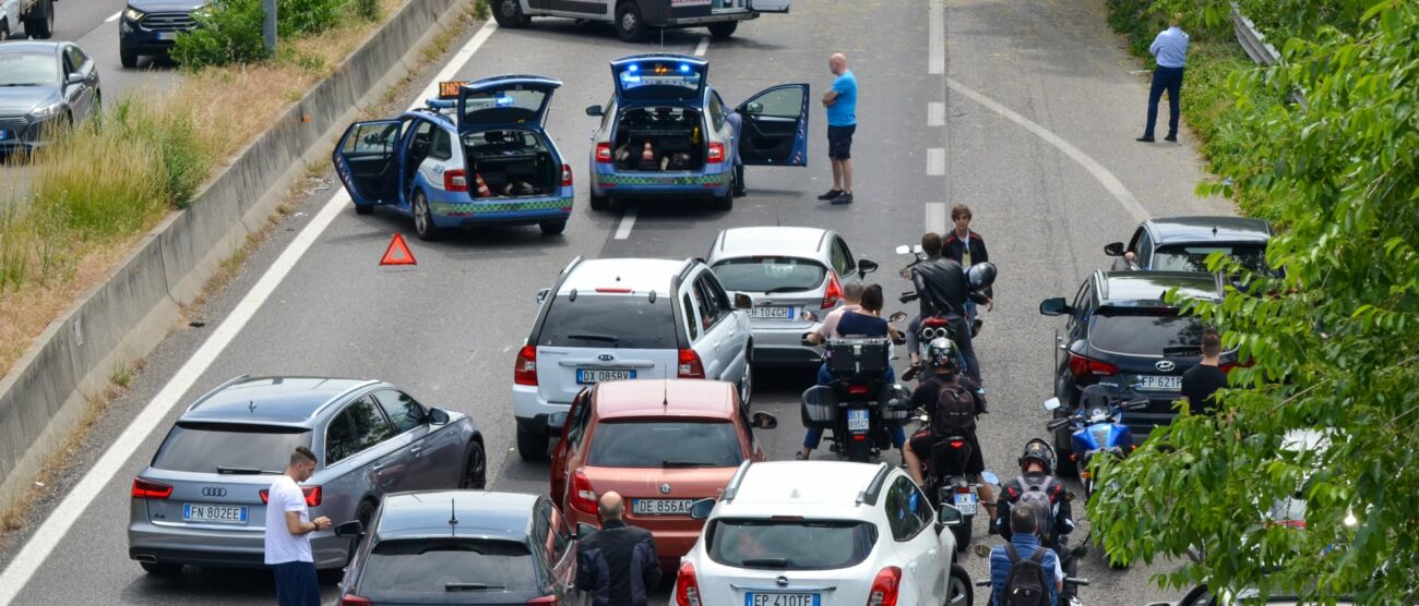 Incidente sulla Milano-Meda sabato 28 maggio