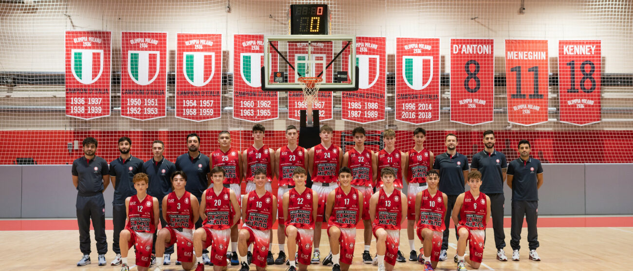 Olimpia Milano Under 15 campione d'Italia