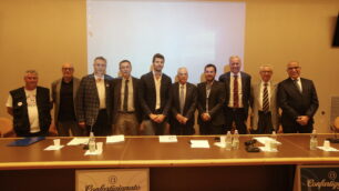 I candidati sindaco di Monza che hanno partecipato al faccia a faccia con il direttore del Cittadino