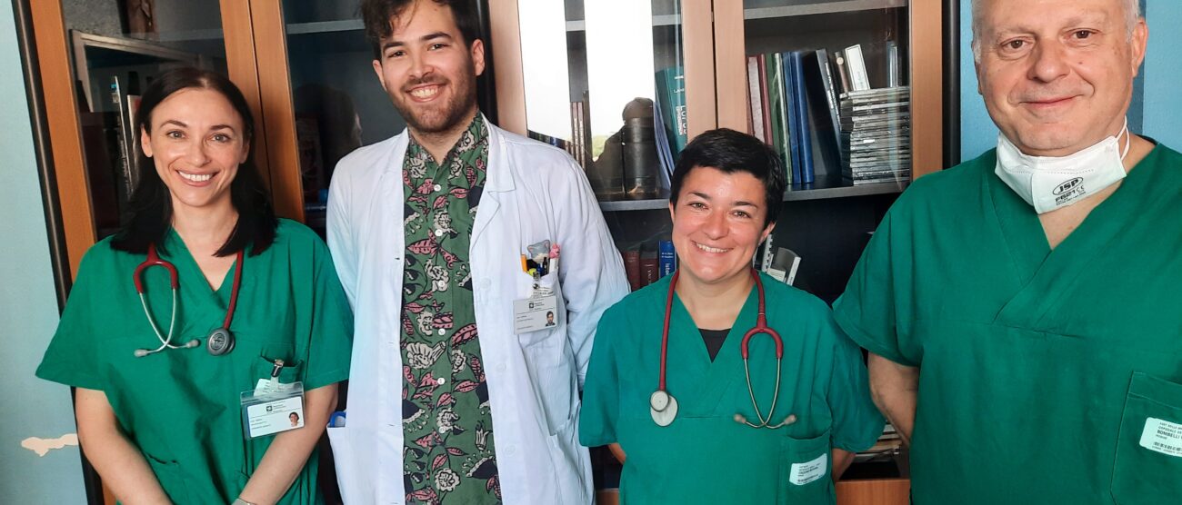 Ospedale Desio: Valeria Buttò, Cesare Antonucci, Marianna Gregorio, Michele Bombelli