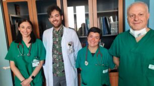 Ospedale Desio: Valeria Buttò, Cesare Antonucci, Marianna Gregorio, Michele Bombelli