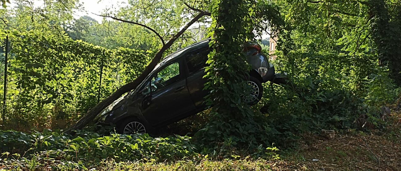 L'incidente in via Meda a Monza