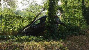 L'incidente in via Meda a Monza