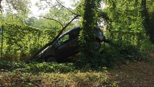 L'incidente in via Meda a Monza