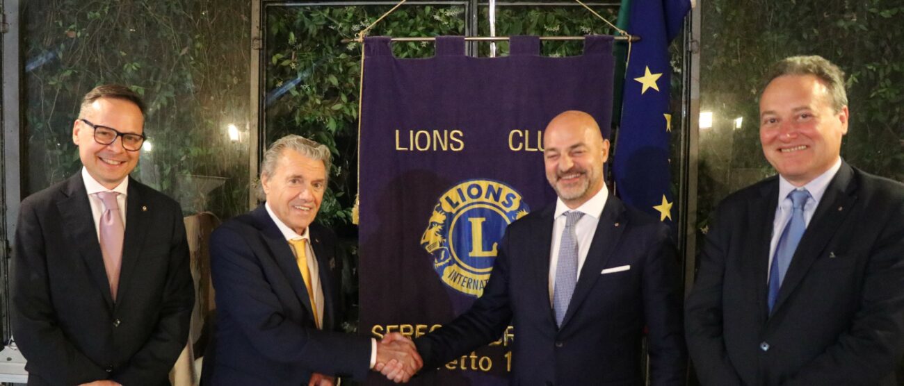 Passaggio di consegne al Lions club Seregno Brianza