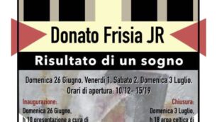 Donato Frisia Jr porta le sue opere a Merate