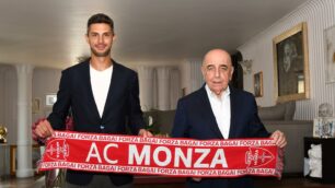 Ranocchia a Monza con Galliani