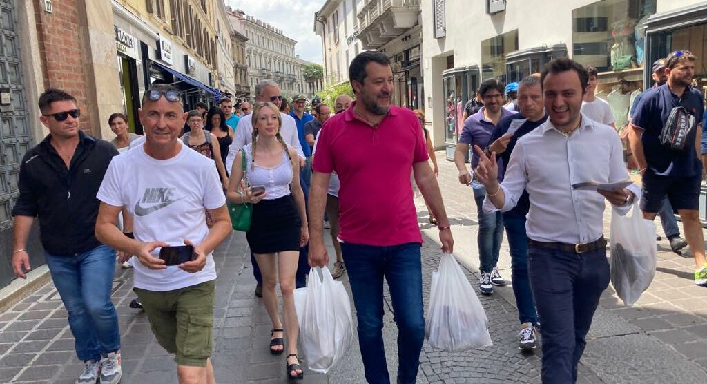 Monza Matteo Salvini per Dario Allevi