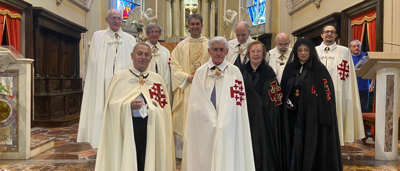 I Cavalieri del Santo Sepolcro di Gerusalemme si raccontano a Merate
