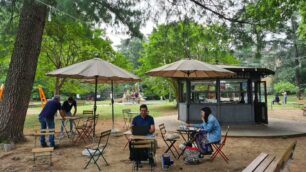 Riaperto Il chiosco del Parco Gussi