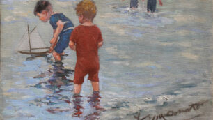 Bambini al mare, Donato Frisia