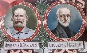 Giuseppe Garibaldi e Giuseppe Mazzini