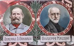 Giuseppe Garibaldi e Giuseppe Mazzini