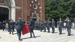Lissone funerali Michele Villani Guardia di Finanza