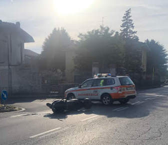 Ancora un incidente alle Quattro Strade di Montevecchia