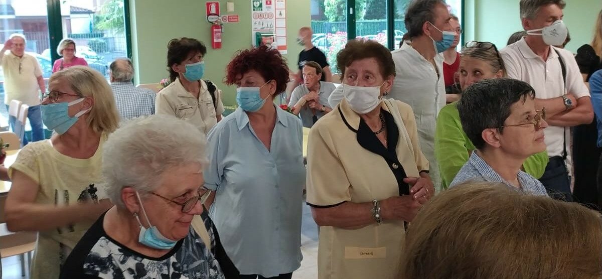 La riapertura del centro anziani Busnelli di Meda