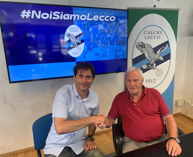 Alessio Tacchinardi torna sulla panchina del Calcio Lecco 1912
