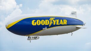 Il dirigibile Goodyear