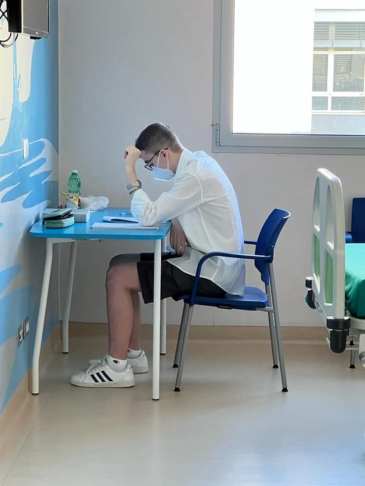 Monza Simone Scuola in Ospedale Centro Maria Letizia Verga