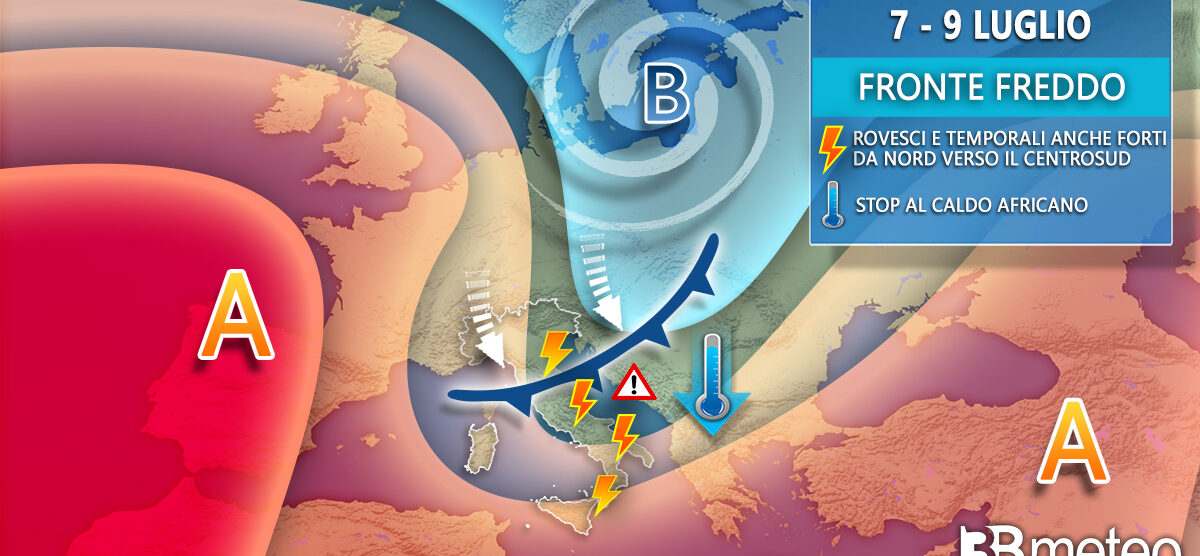 Meteo 7-9 giugno 2022