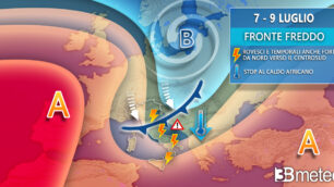 Meteo 7-9 giugno 2022