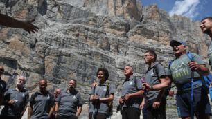 Cai Monza inaugurazione rifugio Brentei dopo ristrutturazione