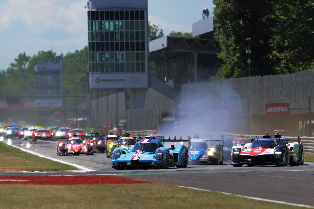 Motori Endurance 6 Ore Monza Partenza WEC 2022