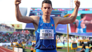 Mondiali Atletica Eugene Oregon 22 Filippo Tortu 200 metri