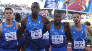 Mondiali Atletica la staffetta 4x100 Tortu Ali Desalu Patta