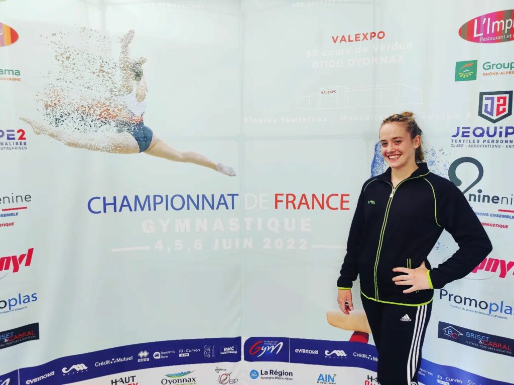 Ginnastica Gal Angelini Alexia 2022 in Francia