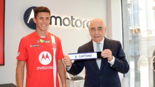 Calcio Monza Matteo Pessina e Adriano Galliani