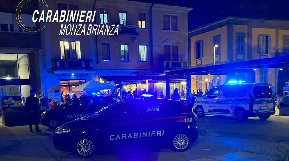 Controlli serali a Lissone