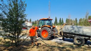 Monza innaffiature "di soccorso"