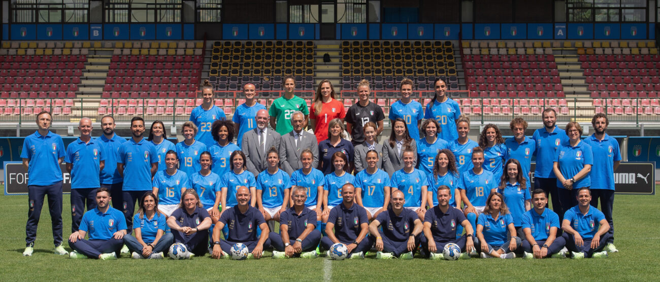 La Nazionale di calcio femminile a Euro 2022