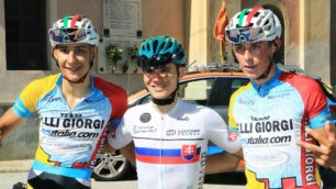 Ciclismo a destra Leonardo Vesco