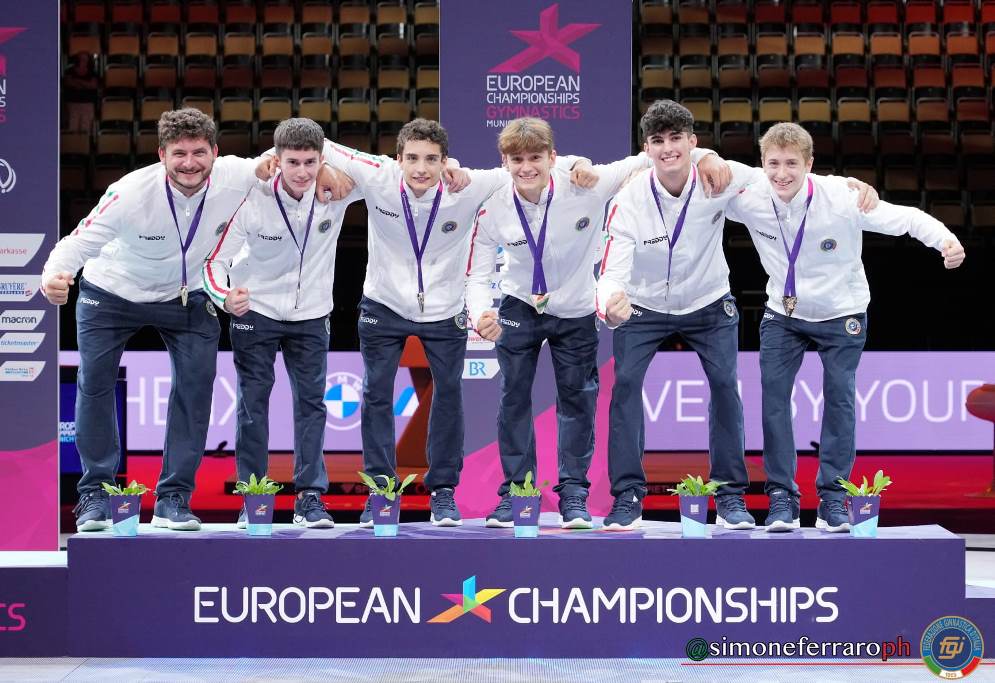 Ginnastica artistica maschile, l'Italia vince gli Europei Juniores Il