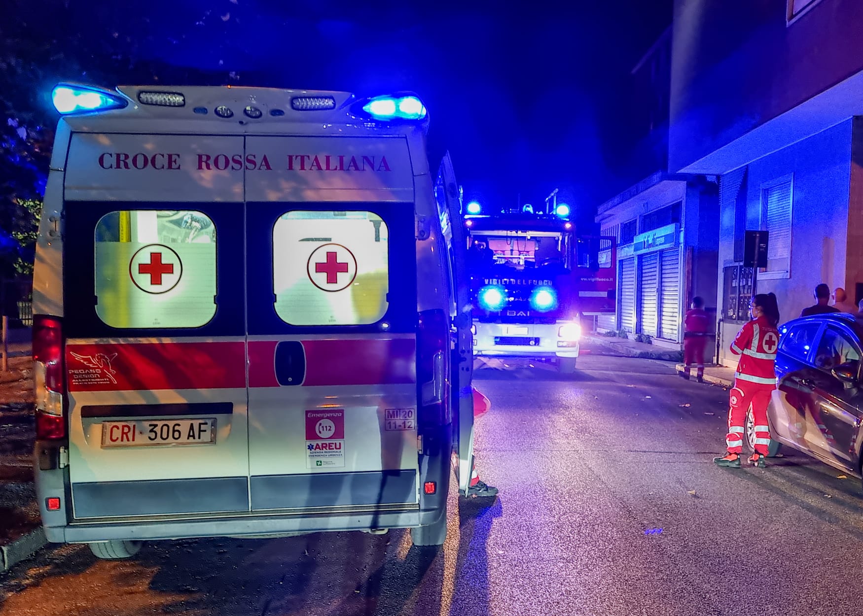 Incendio box Muggiò