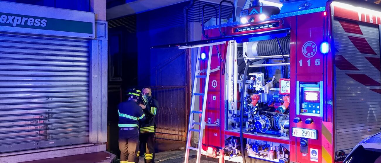 Incendio box Muggiò
