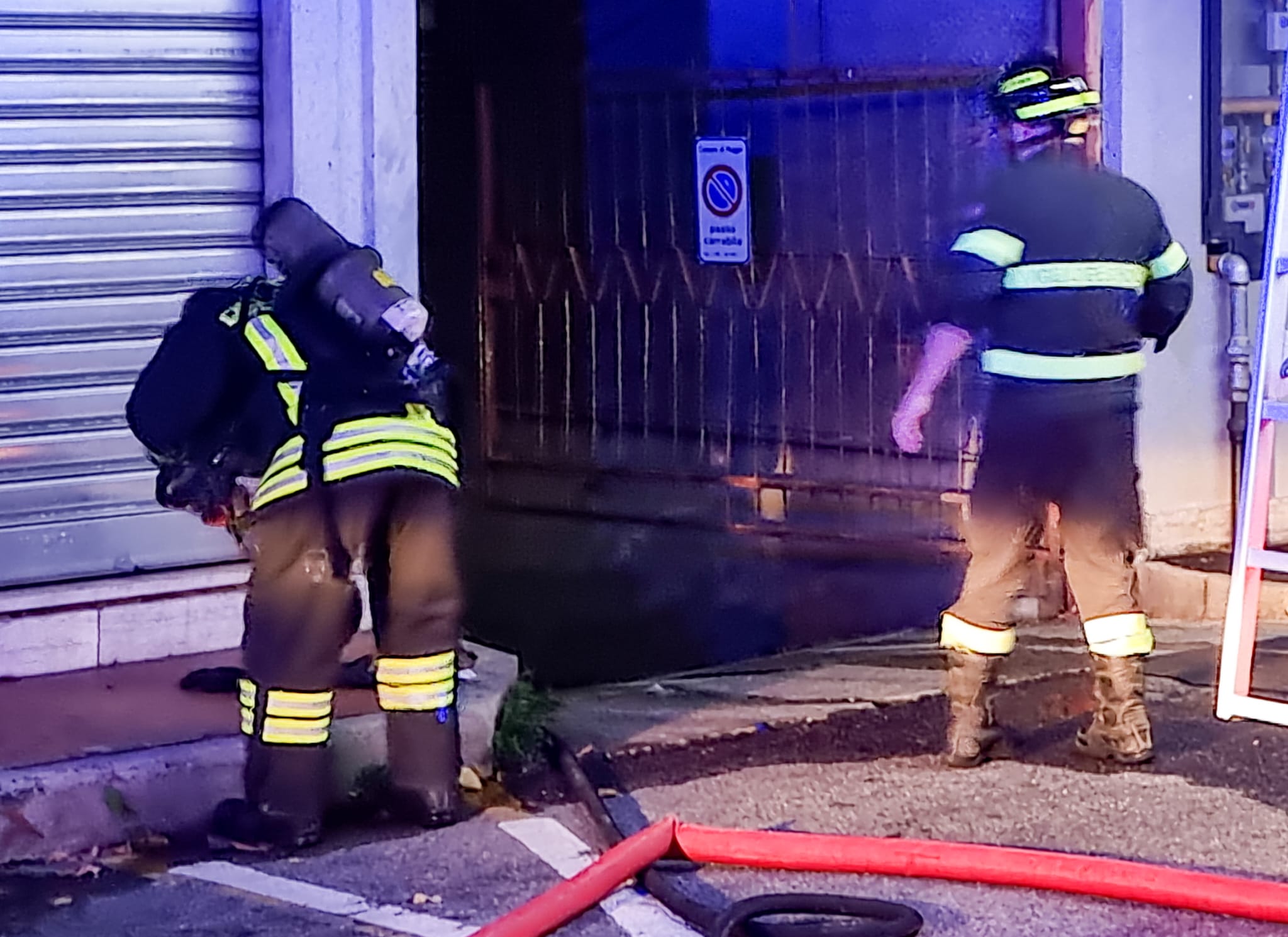 Incendio box Muggiò