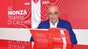 Calcio Serie A Monza libro 110 anni Adriano Galliani