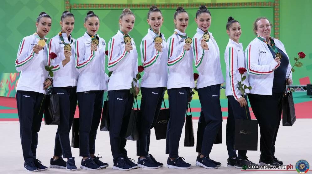 Ginnastica ritmica Farfalle e Sofia Raffaeli Mondiali 2022