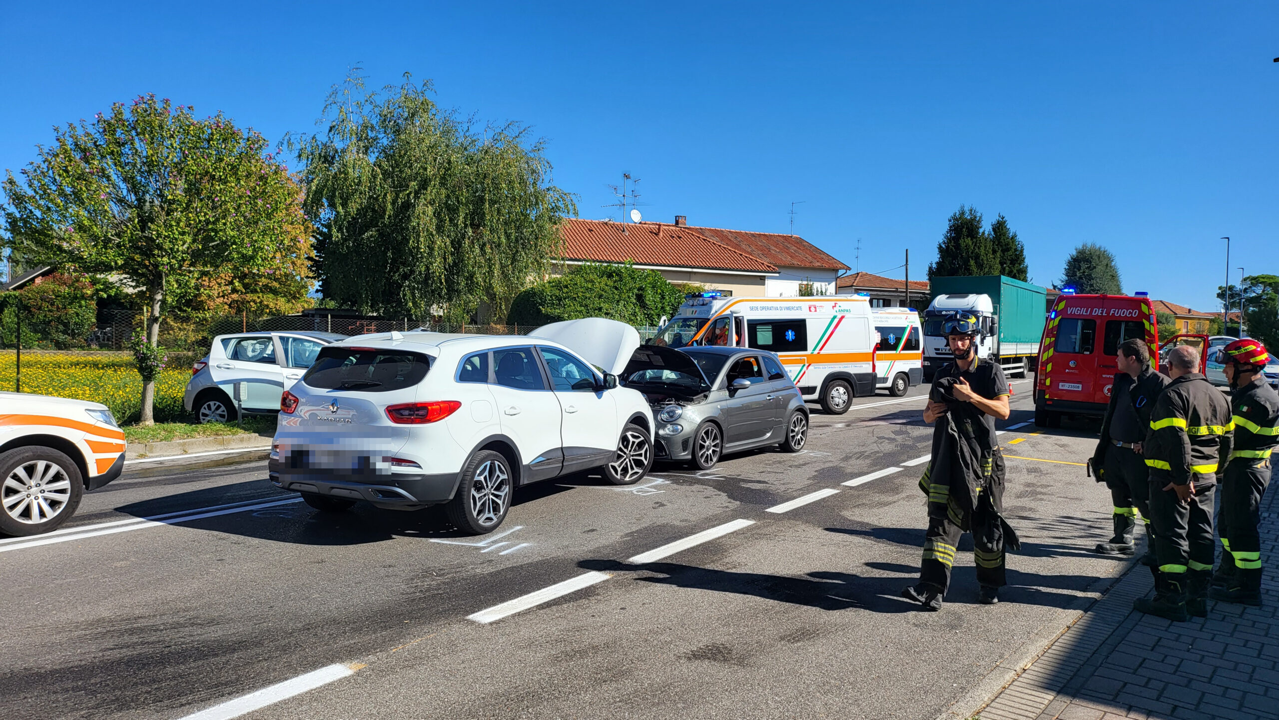 Incidente a Bernareggio