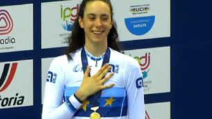 Ciclismo 2022 Venturelli Federica europeo junior inseguimento individuale